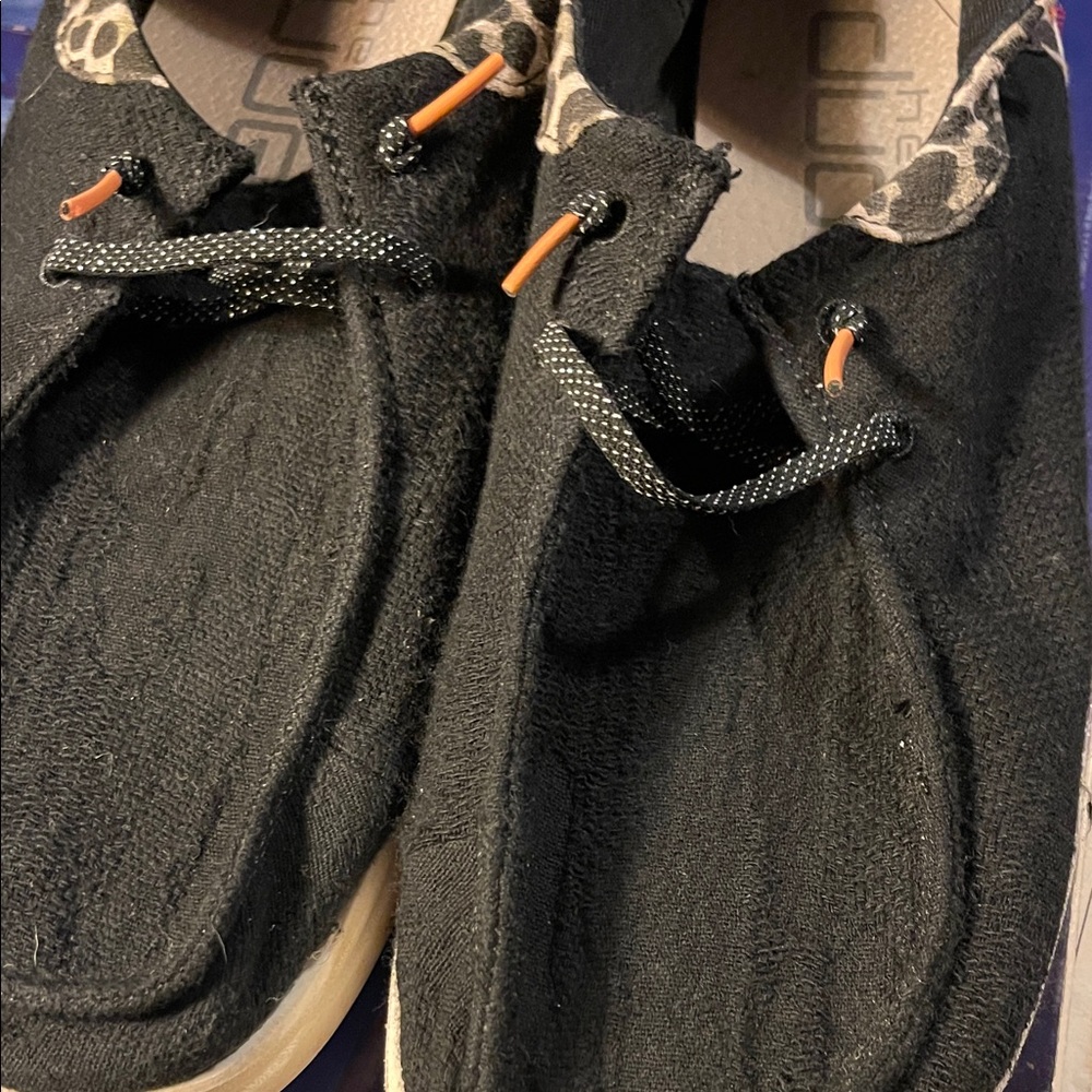 Hey Dude slip-ons Wendy Rise Funk Black size 10